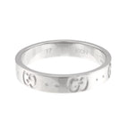 Gucci Icon Ring 18k WG White Gold 750 — view 4