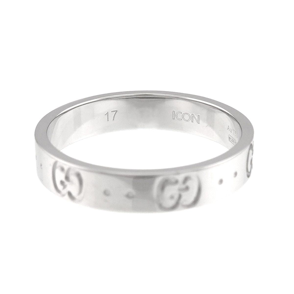 Gucci Icon Ring 18k WG White Gold 750 — view 4