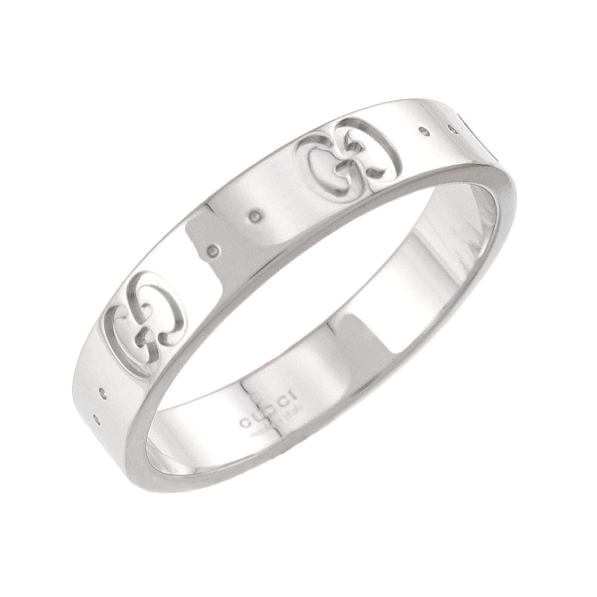 Gucci Icon Ring 18k WG White Gold 750 — view 6