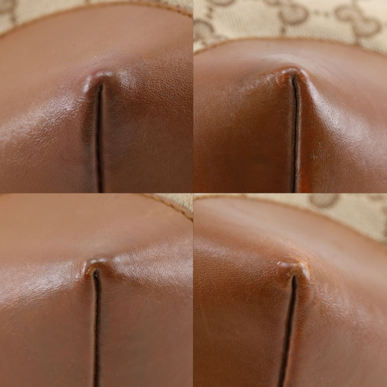 Gucci Sherry Line GG Canvas Brown Tote — view 4
