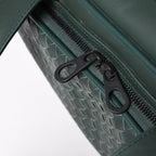 Bottega Veneta Leather Handbag Bag Intrecciato Dark Green — view 7