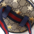 Gucci Children's Star Waist Pouch GG Supreme Canvas Brown — view 8
