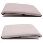 Hermes Bastia Pink Leather Coin Case Silver Small Items — view 4