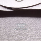 Hermes Bastia Pink Leather Coin Case Silver Small Items — view 8