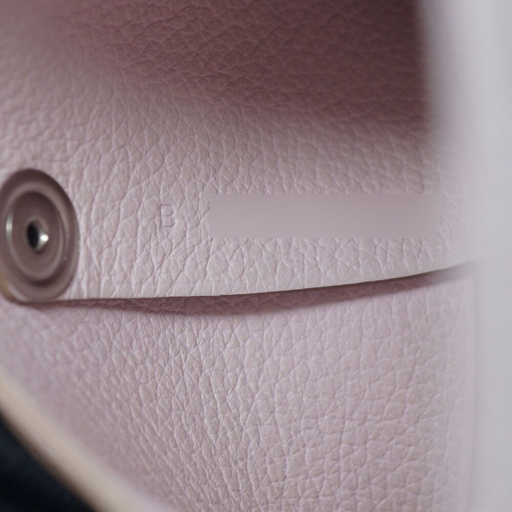 Hermes Bastia Pink Leather Coin Case Silver Small Items — view 7