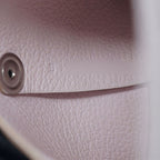 Hermes Bastia Pink Leather Coin Case Silver Small Items — view 7