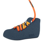 Hermes Sneakers Bag Charm Shoe Motif Lace Brown Orange — view 6