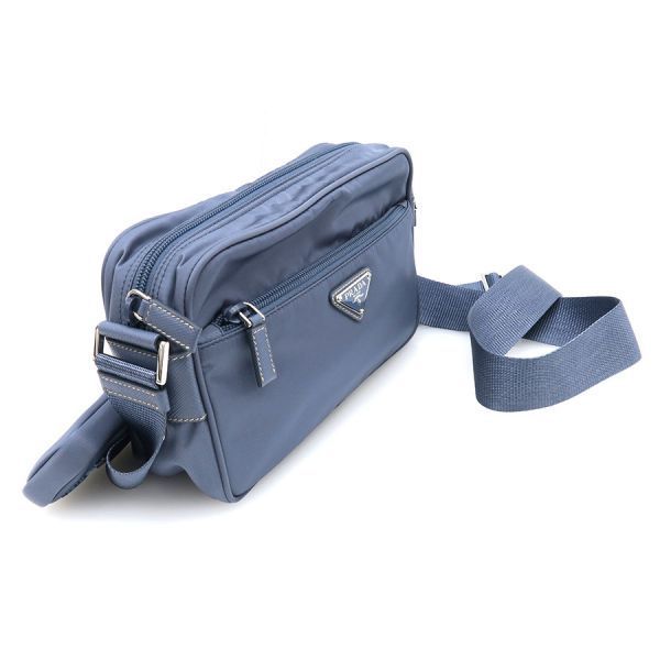 Prada Re-Nylon Wallet Blue — view 8