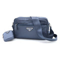 Prada Re-Nylon Wallet Blue