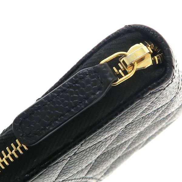 Chanel Quilted Caviar Coin Case — view 4