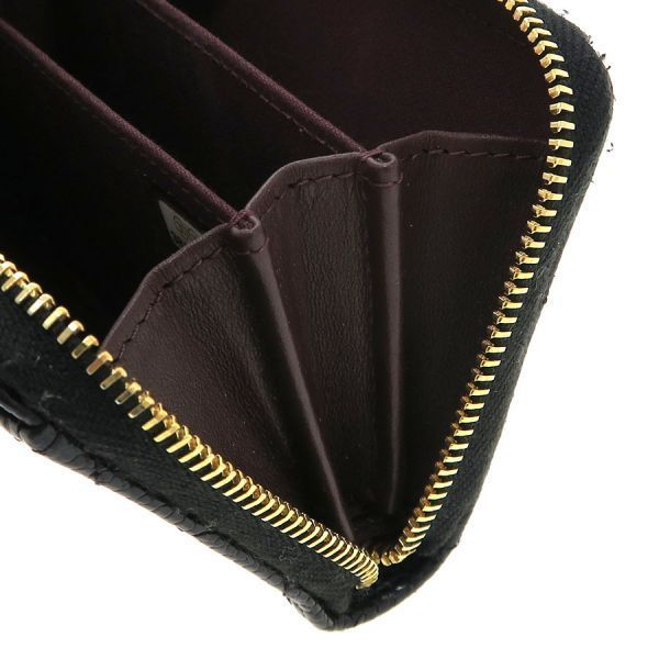 Chanel Quilted Caviar Coin Case — view 9