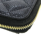 Chanel Quilted Caviar Coin Case — view 8