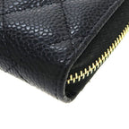 Chanel Quilted Caviar Coin Case — view 7