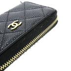 Chanel Quilted Caviar Coin Case — view 6