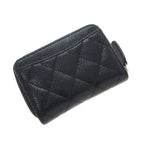 Chanel Quilted Caviar Coin Case — view 3