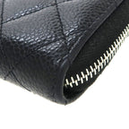 Chanel Quilted Caviar Coin Case — view 9