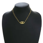 Celine Triomphe Necklace Gold — view 9
