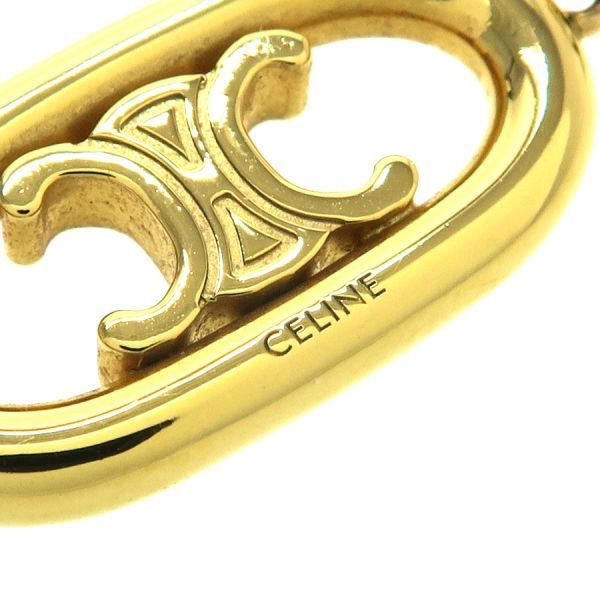 Celine Triomphe Necklace Gold — view 8