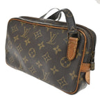 Louis Vuitton Bandouliere Shoulder Bag Monogram Leather — view 4