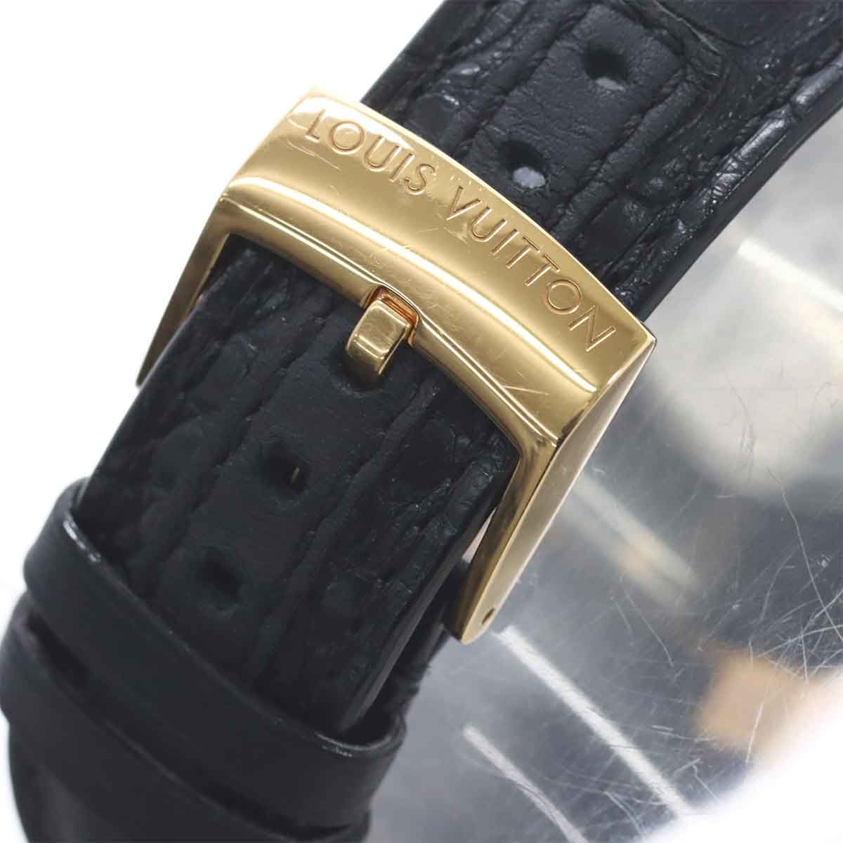 Louis Vuitton Tambour Evolution Spin Time GMT 18k Pink Gold Automatic Winding — view 7
