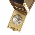 Cartier Tank Basculant LM Watch Silver 18k Yellow Gold Hand Wound — view 8