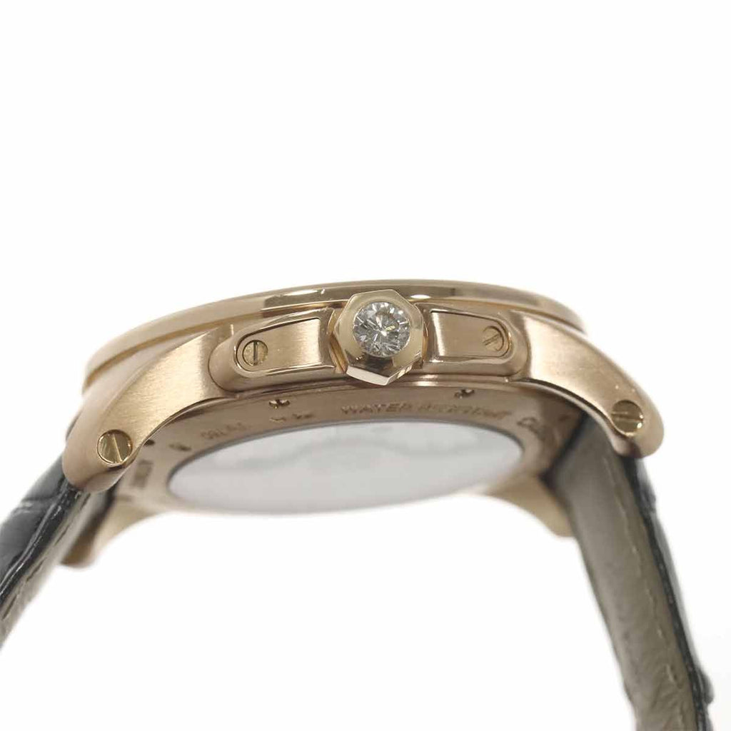 Cartier Caliber de Bezel Diamond Watch Date 18k Pink Gold Automatic Winding — view 5