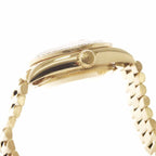 Rolex Datejust No 9 Diamond Bezel Watch 18k Yellow Gold Automatic Winding — view 5