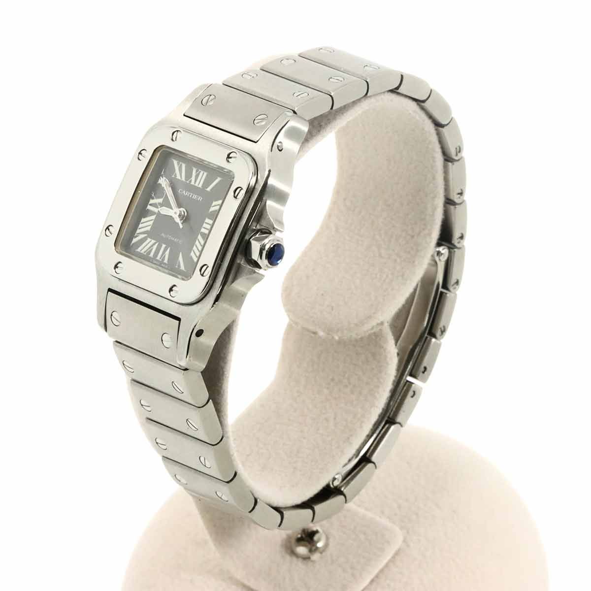 Cartier Santos Galbe SM Watch Asia Limited Gray Automatic Winding — view 3