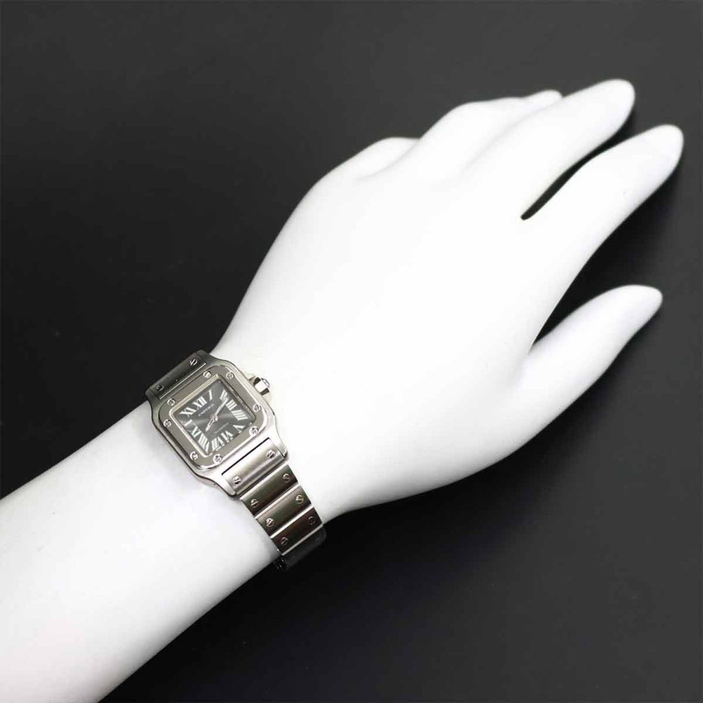 Cartier Santos Galbe SM Watch Asia Limited Gray Automatic Winding — view 4
