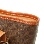 Celine Macadam Tote Brown Leather — view 7