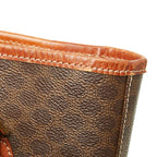 Celine Macadam Tote Brown Leather — view 8