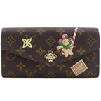 Louis Vuitton Portefeuille Sarah NM Vivienne Monogram Canvas Brown Wallet