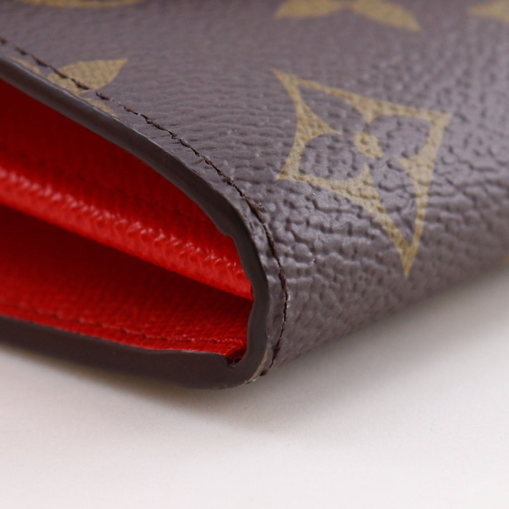 Louis Vuitton Portefeuille Sarah NM Vivienne Monogram Canvas Brown Wallet — view 4