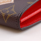 Louis Vuitton Portefeuille Sarah NM Vivienne Monogram Canvas Brown Wallet — view 5