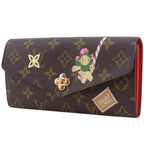Louis Vuitton Portefeuille Sarah NM Vivienne Monogram Canvas Brown Wallet — view 2