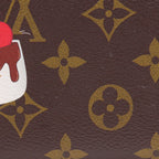 Louis Vuitton Portefeuille Sarah NM Vivienne Monogram Canvas Brown Wallet — view 8
