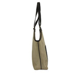 Hermes Shoulder Bag Ivory Dark Brown — view 4