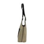 Hermes Shoulder Bag Ivory Dark Brown — view 2