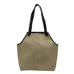 Hermes Shoulder Bag Ivory Dark Brown — view 3