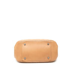 Chanel CC Logo Boy Quilted Chain Shoulder Bag Beige Lambskin — view 3
