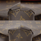 Louis Vuitton Saint Michel Monogram Canvas Epi Leather Brown Red Shoulder — view 4