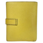 Hermes Bifold Wallet Bearn Compact Verso Joan Boussin Nata Silver — view 2