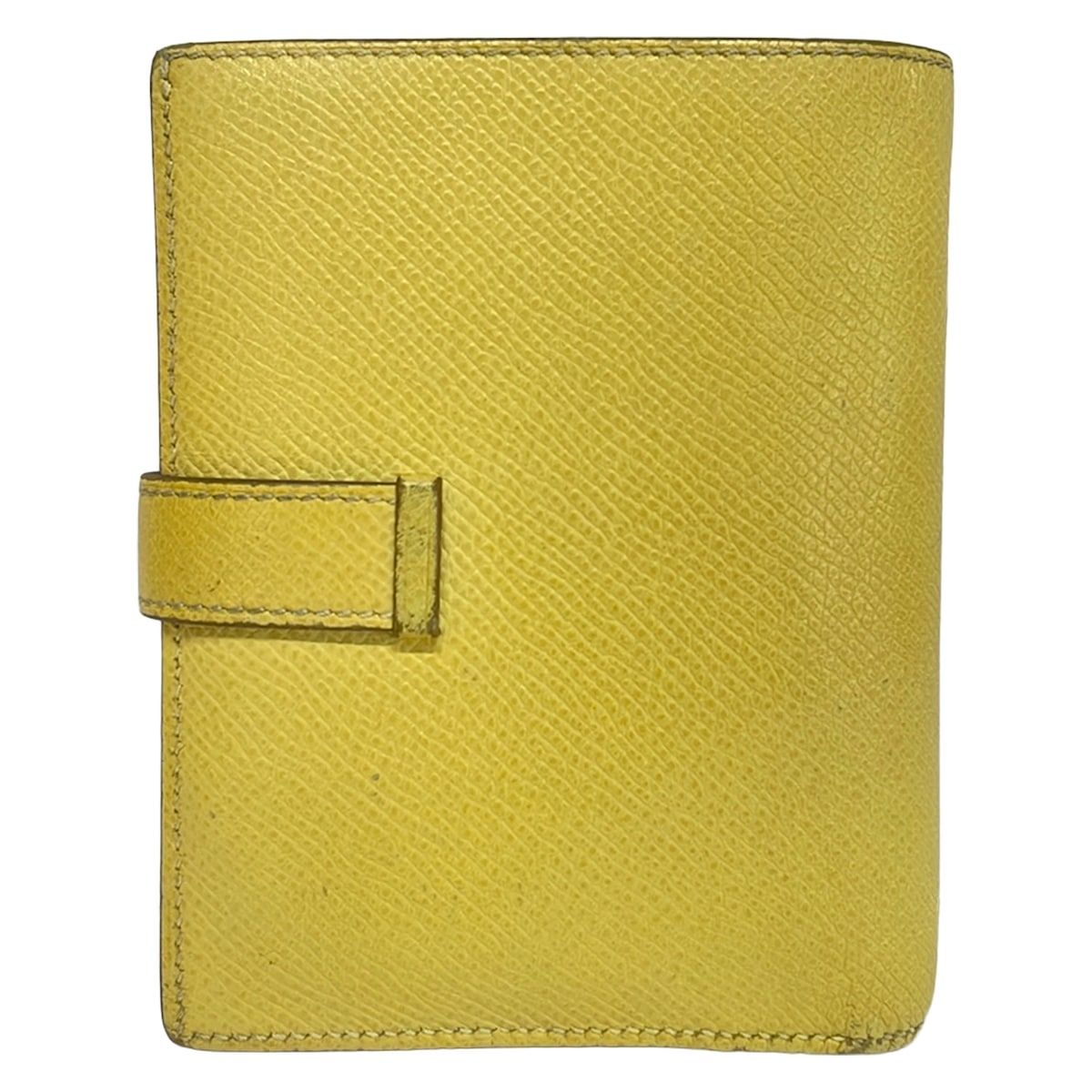 Hermes Bifold Wallet Bearn Compact Verso Joan Boussin Nata Silver — view 2