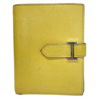 Hermes Bifold Wallet Bearn Compact Verso Joan Boussin Nata Silver
