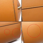 Loewe Shoulder Bag Hammock Small Tan Classic Calf Cotton Silver — view 8