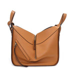 Loewe Shoulder Bag Hammock Small Tan Classic Calf Cotton Silver — view 3