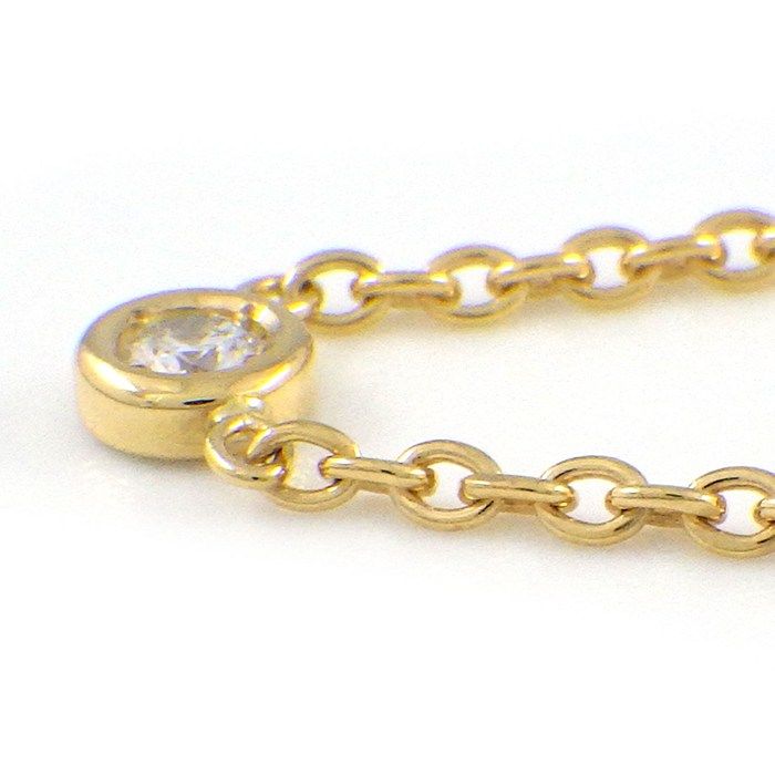 Dior Necklace Mimiwi 1 Point Diamond 18k Yellow Gold — view 2
