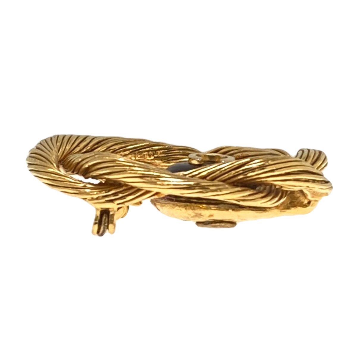 Chanel CC Logo Brooch Metal — view 3