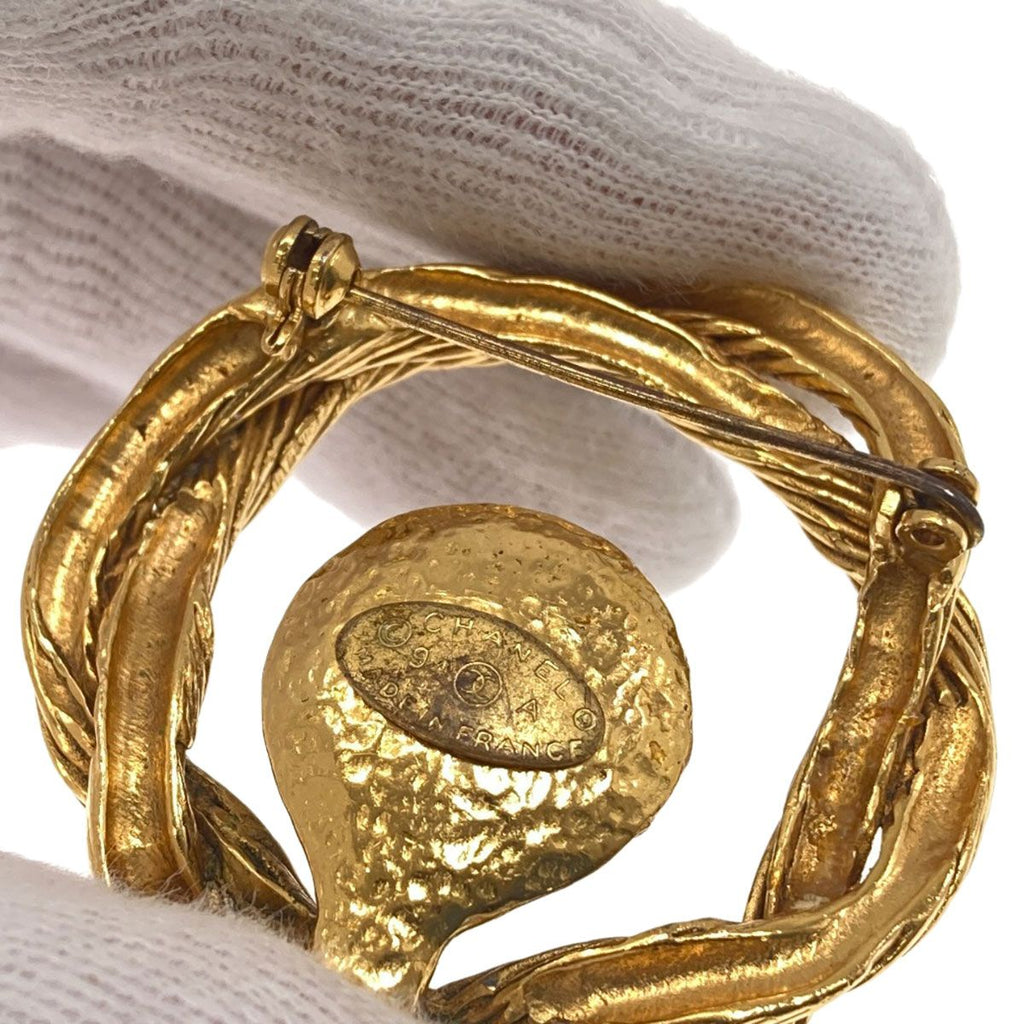 Chanel CC Logo Brooch Metal — view 5