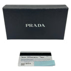 Prada Coin Case Black Fragment Leather — view 5
